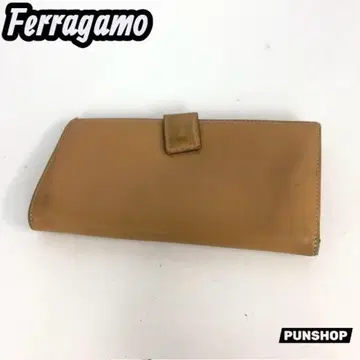 페라가모 Ferragamo 여성용 브랜드 베이지 장지갑