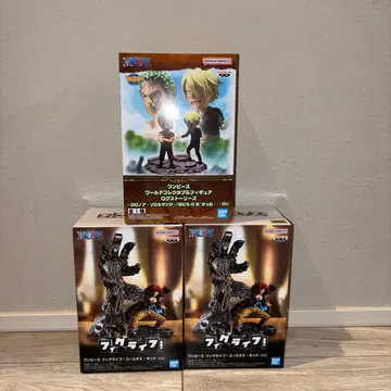 원피스 피그라이프! 유스타스 키드 2체 세트 월드 컬렉션 조로 상디