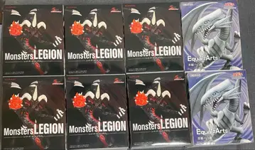 유희왕 피규어 레드 데몬즈 드래곤 & 푸른 눈의 백룡 8개