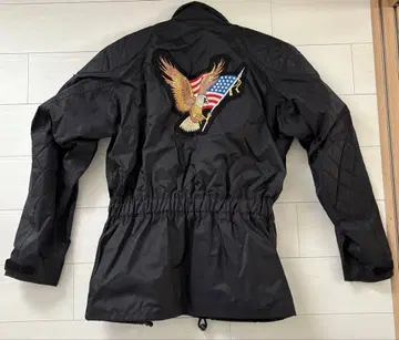 ROAD 블랙 자켓 독수리 자수 매