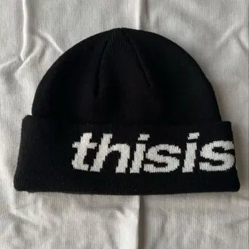 thisisneverthat 블랙 비니