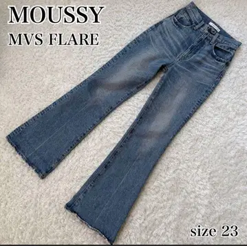 [ 인기 모델 ] MOUSSY MVS FLARE 부츠컷 데님 23