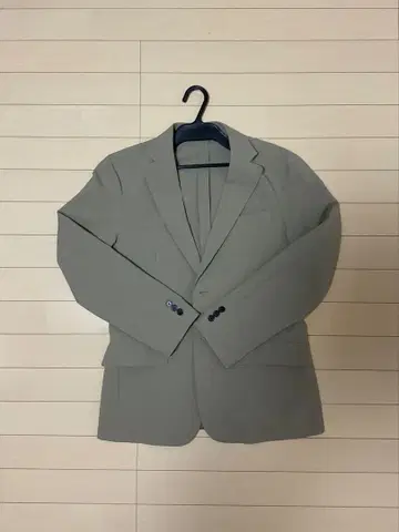 그레이 테일러드 자켓