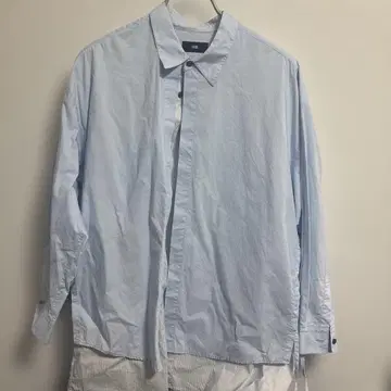 HARE 스카이블루 긴팔 셔츠