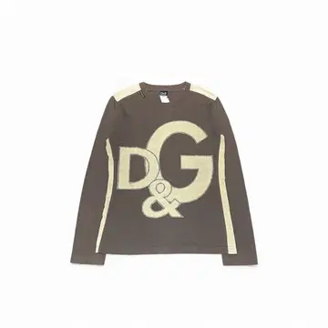 00s 돌체앤가바나 롱T y2k 그런지