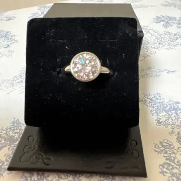 모이사나이트 3캐럿 반지 12호