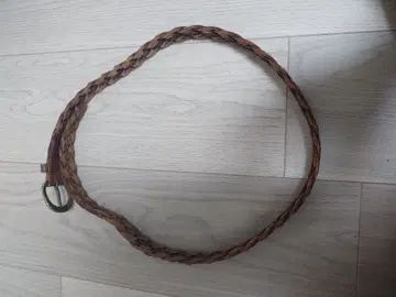 LLBean 가죽 웨빙 벨트 브라운 사이즈 32