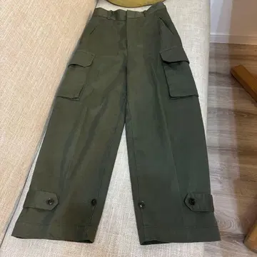 DRESSTERIOR 카고 팬츠 34 사이즈 올리브 그린