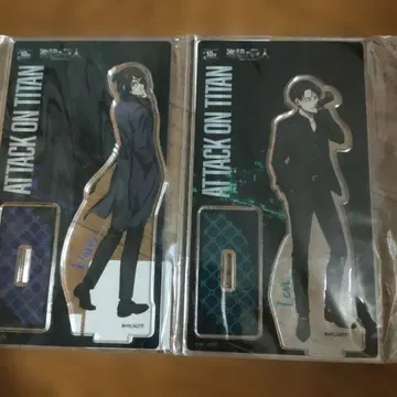 진격의 거인 가라오케 철인 리바이 & 한지 아크릴 스탠드