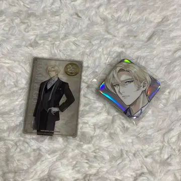 대본환박 토미타에 스퀘어 캔뱃지 금박 클리어 카드