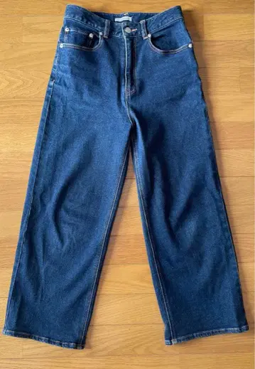 COHINA 세미 와이드 스트레이트 데님