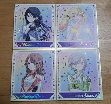 프로세카 5th 감사제 미니 색지 레오니 이치카/사키/호나미/시호