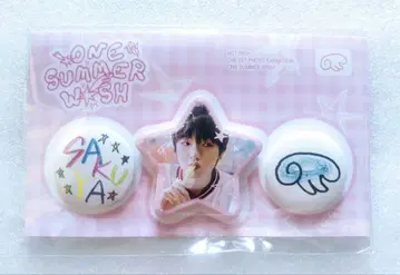 NCT WISH ONE SUMMER WISH 캔뱃지 사쿠야