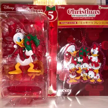 디즈니 happy 복권 크리스마스 오너먼트 2025 도널드 덕