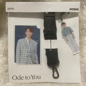 세븐틴 오드 투 유 서울콘 란야드 세트 호시