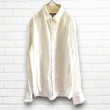 쉽스 화이트 긴팔 셔츠 액티브 캐주얼 상쾌한 봄 상품 청결함