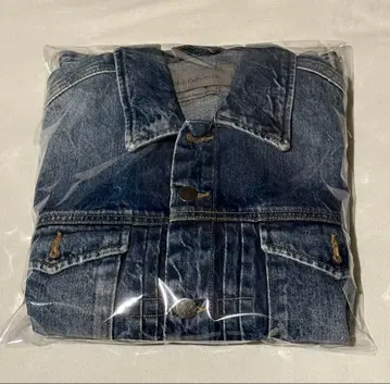 Calvin Klein USED 가공 이탈리아 패브릭 데님 자켓