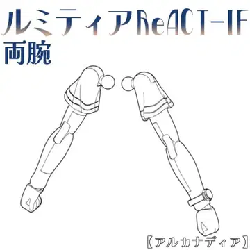 미조립 양팔 루미티아 ReACT-IF 아르카나디아 코토부키야 3