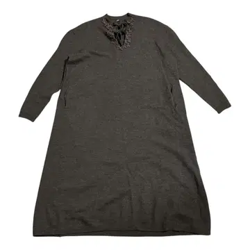 45R 울 니트 원피스