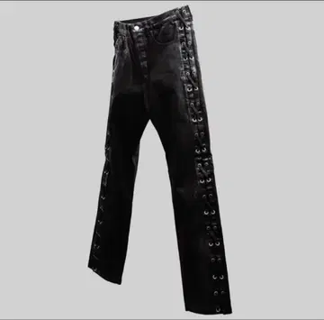 BREATH 코팅 데님 팬츠 BADHOP