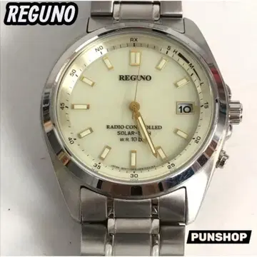 REGUNO 레그노 남성용 실버 손목시계 브랜드