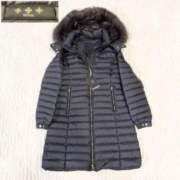 미사용 TATRAS 퍼 롱 다운 자켓 타트라스 02