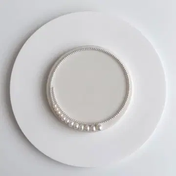 r. 그라데이션 펄 초커 펄 초커