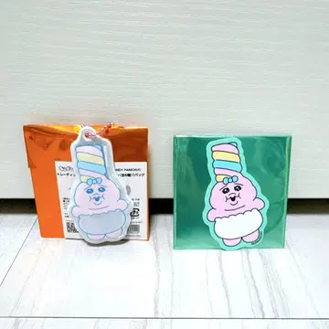 빤쮸토끼 POPUP 키체인 스티커 세트 마쉬멜로우