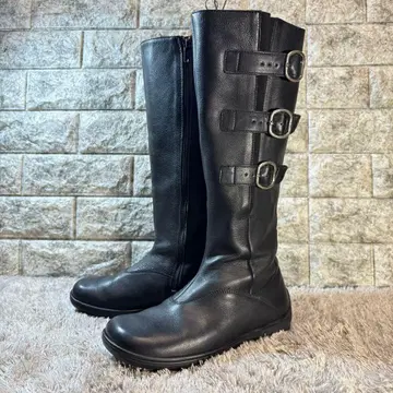 컨디션 최상 bar 베어 롱 부츠 사이드 지퍼 컴포트 독일제