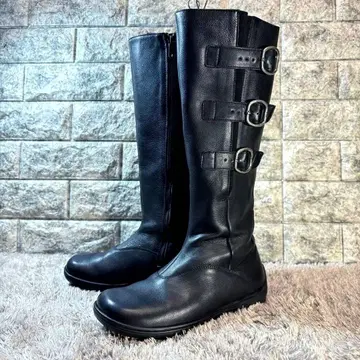 컨디션 최상 bar 베어 롱 부츠 사이드 지퍼 컴포트 독일제