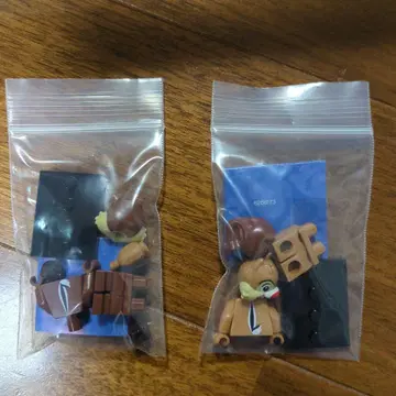 미니 피규어 레고 칩 앤 데일