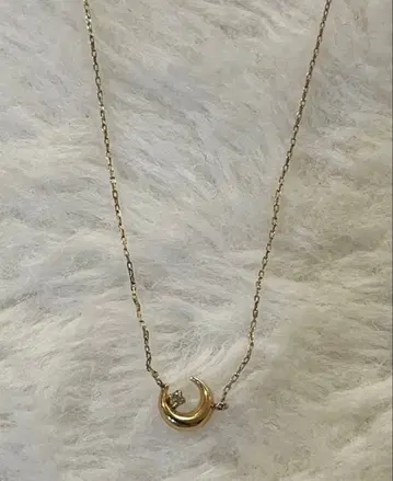 퀴퀴 k10 골드 다이아 목걸이