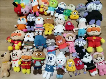 호빵맨 봉제 인형 세트