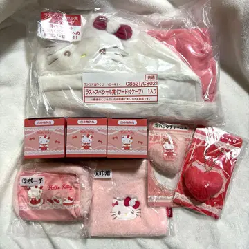 산리오 뽑기 헬로키티 라스트 원상 8세트
