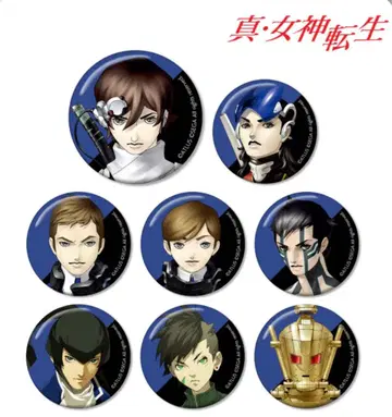 레어 2023년 진 여신전생 트레이딩 캔뱃지 컴플리트