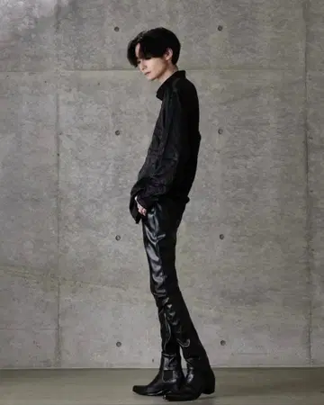 [ PANERO ] 가죽 스키니