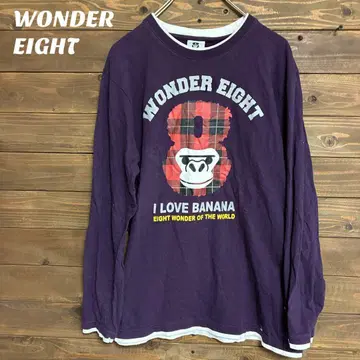 [원더에이트] WONDER EIGHT 긴팔 티셔츠 캐주얼 XL