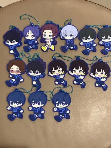 블루 록 제일복권 러버 참 세트 묶음 판매