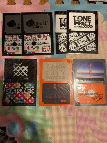 SixTONES 투어 스티커