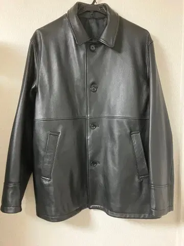 저널 스탠다드 양가죽 가죽 자켓 L