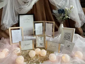 [ 마지막 1세트 ] 웰컴 스페이스 웨딩 결혼식 묶음 판매 인기 세트