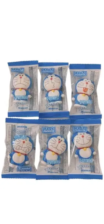 도라에몽 캐릭터 굿즈 6개 세트 컴플리트 피규어 세리아