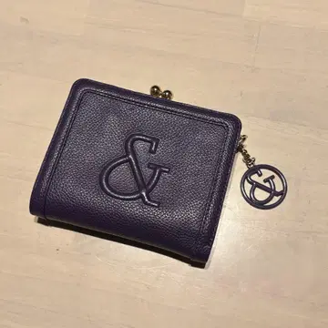 핑키&다이앤 여성용 접이식 지갑 퍼플