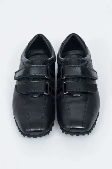 FETICO 페티코 SQUARE-TOE LEATHER SNEAKERS