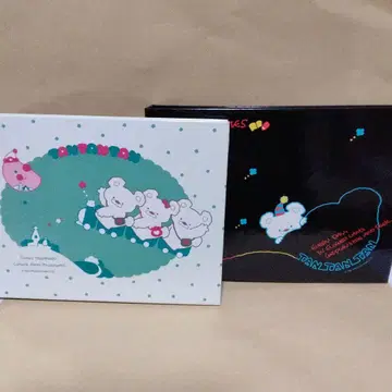 미사용 쇼와 레트로 TANTANTAN 사인첩 세트 일본제