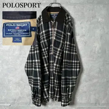 90s POLOSPORT HALF ZIP 풀오버 셔츠 PM40