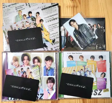 timelesz Steal The Show 레시피 3형태 세트