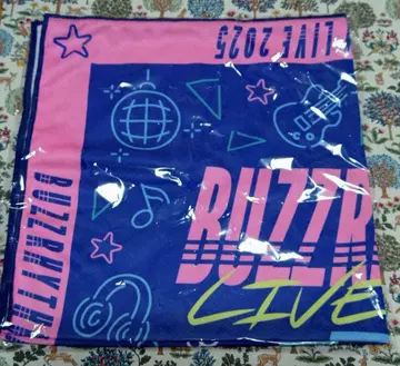 버즈리듬 라이브 2025 온라인 가챠 반다나, 와펜 2장 세트