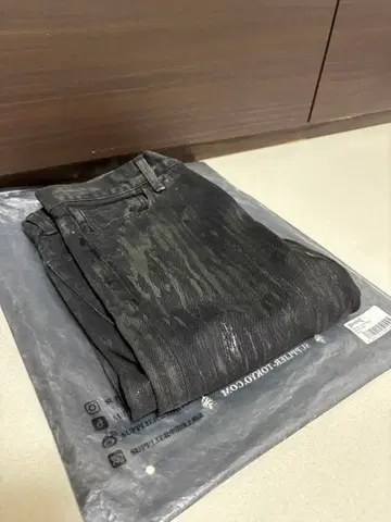 SUPPLIER Wax Coated DENIM S 사이즈