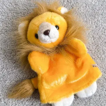AQUA 라이온 봉제 인형 퍼펫